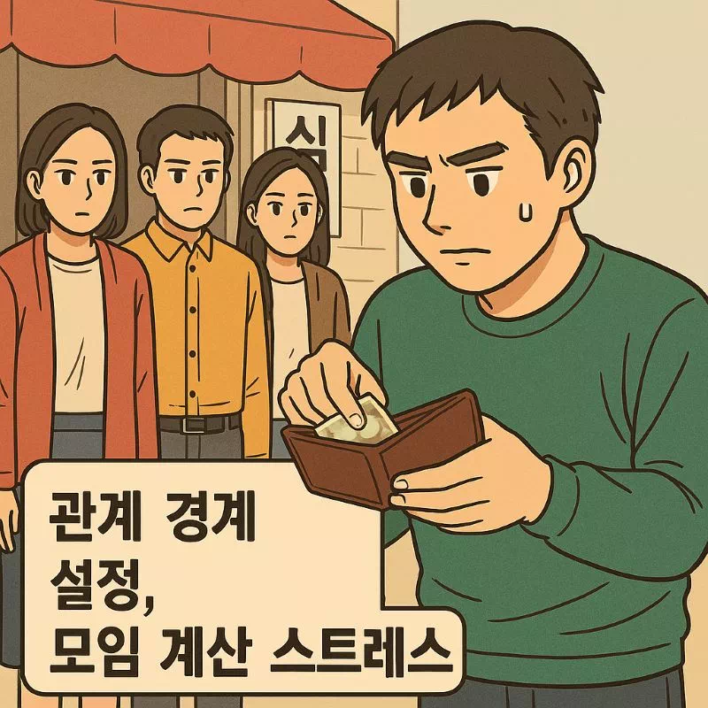 MZ세대 더치페이: 모임 계산 스트레스를 현명하게 관리하는 법, 지갑과 마음 지키기